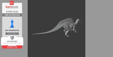 Ouranosaurus - Prehistoric Animal STL