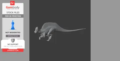 Ouranosaurus - Prehistoric Animal STL