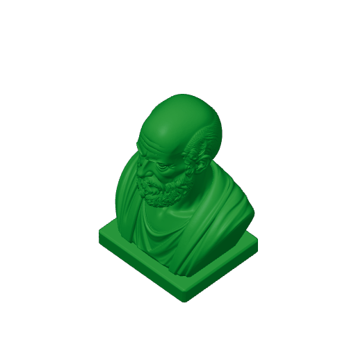 Hippocrates Bust.3mf
