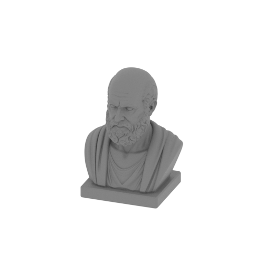 Hippocrates Bust.stl