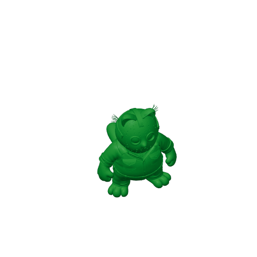 Garfield Jason Voorhees Ring Figure.3mf
