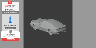 Alpine A610 - Scale Vehicle STL