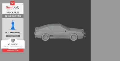 Alpine A610 - Scale Vehicle STL