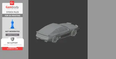 Alpine A610 - Scale Vehicle STL