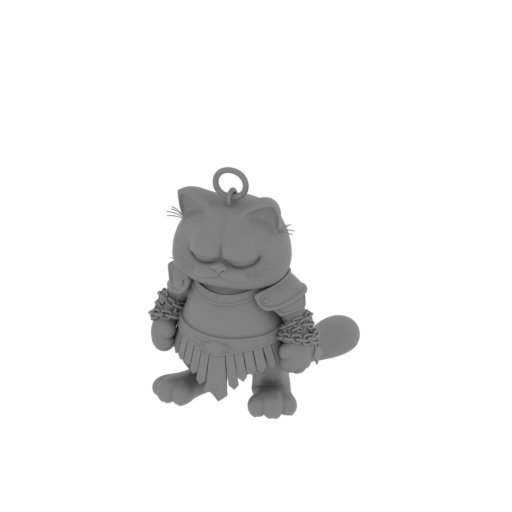 Garfield Kratos Ring Figure.stl