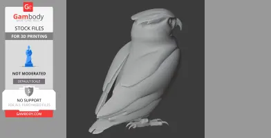 Owl - Prehistoric Animal STL