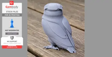 Owl - Prehistoric Animal STL