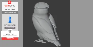 Owl - Prehistoric Animal STL