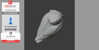 Owl - Prehistoric Animal STL
