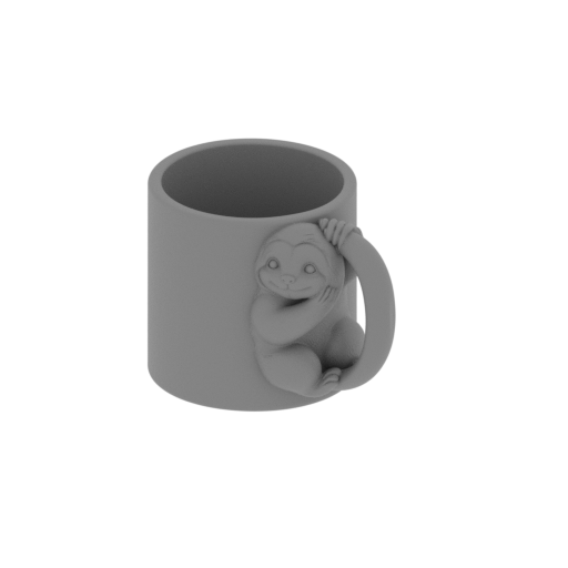 Sloth Mug.stl