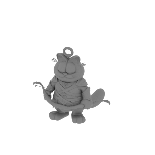 Garfield Legolas Ring Figure.stl