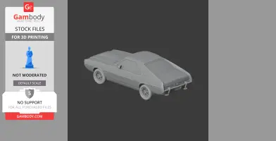 AMC AMX - Scale Vehicle STL
