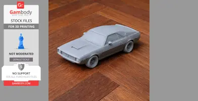 AMC AMX - Scale Vehicle STL