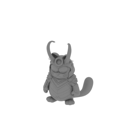 Garfield Loki Ring Figure.stl