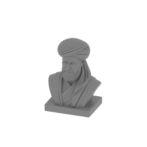 Ibn Battuta Bust.stl