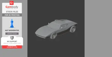 AMC AMX III - Scale Vehicle STL