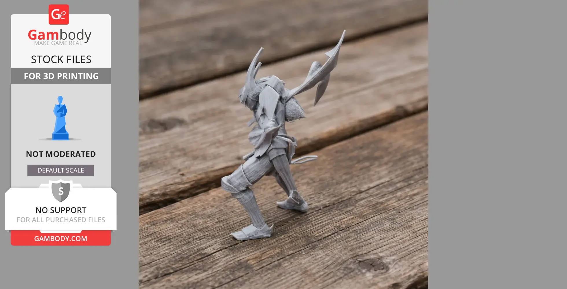 Ii Naomasa Samurai - Historical Warrior STL