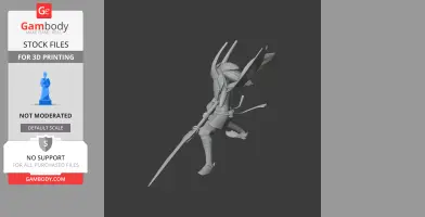 Ii Naomasa Samurai - Historical Warrior STL