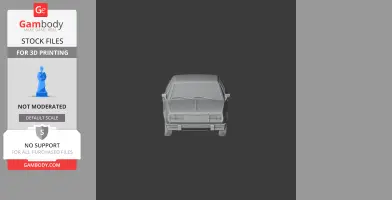 AMC Concord - Scale Vehicle STL