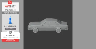 AMC Concord - Scale Vehicle STL