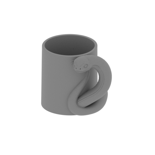 Snake Mug.stl