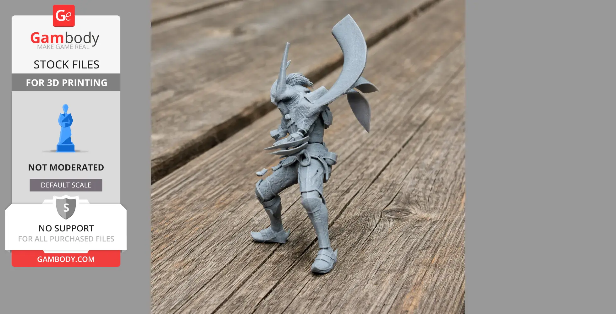 Ii Naomasa Samurai Classic - Historical Warrior STL