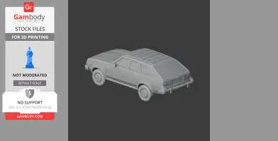 AMC Eagle - Scale Vehicle STL
