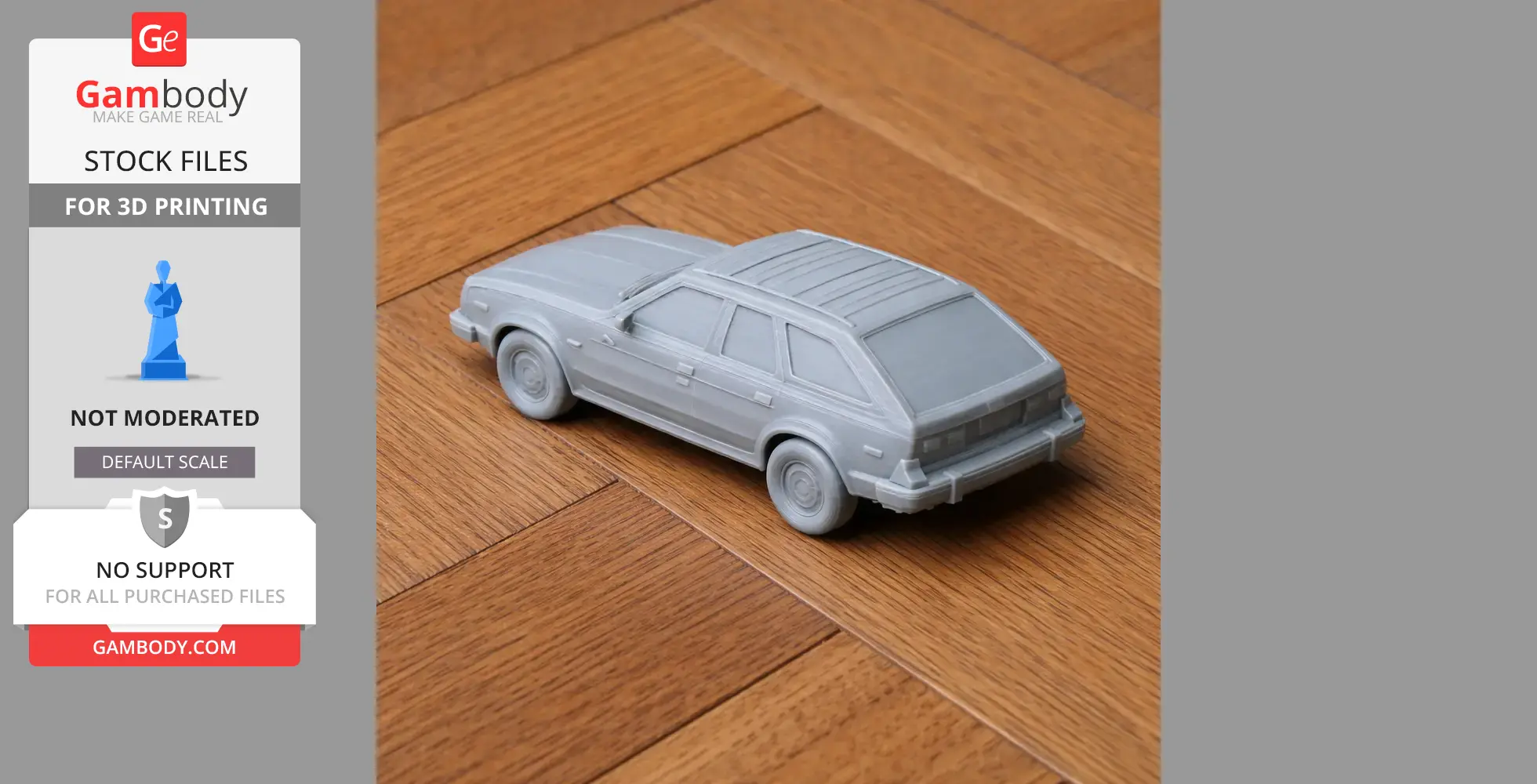 AMC Eagle - Scale Vehicle STL