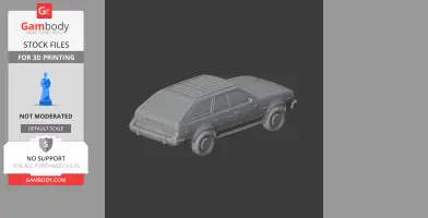 AMC Eagle - Scale Vehicle STL