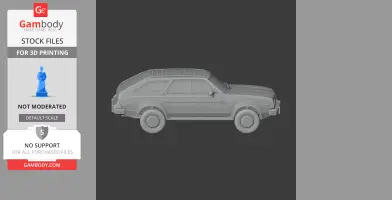 AMC Eagle - Scale Vehicle STL