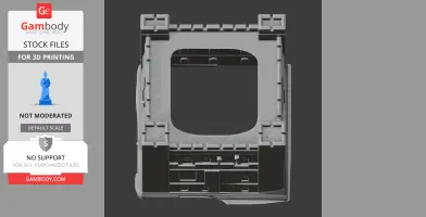 Bamburgh Castle - Architecture STL