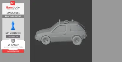 AMC Pacer - Scale Vehicle STL