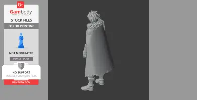 Axel - Palworld Figurine - Character Figure STL