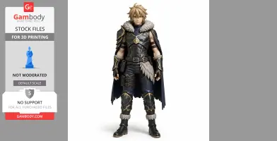 Axel - Palworld Figurine - Character Figure STL