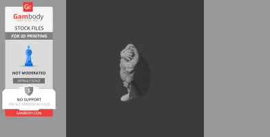 Axel - Palworld Figurine - Character Figure STL
