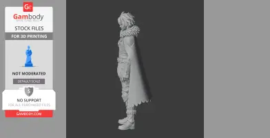 Axel - Palworld Figurine - Character Figure STL