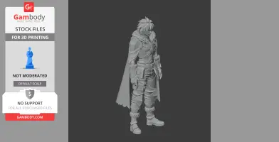 Axel - Palworld Figurine - Character Figure STL