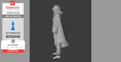 Axel - Palworld Figurine - Character Figure STL