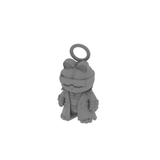 Garfield Neo Ring Figure.stl