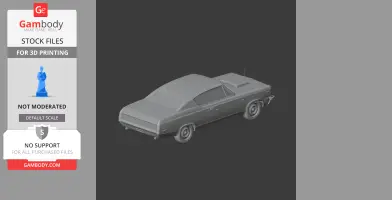 AMC Rebel - Scale Vehicle STL