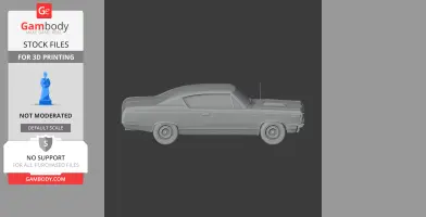 AMC Rebel - Scale Vehicle STL