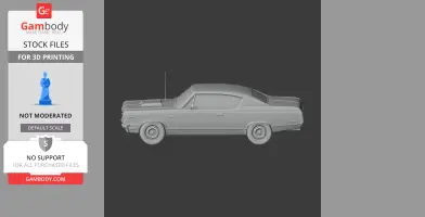 AMC Rebel - Scale Vehicle STL