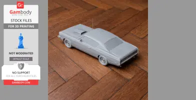 AMC Rebel - Scale Vehicle STL