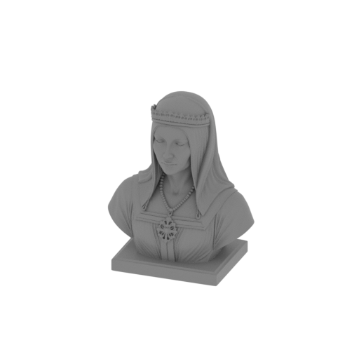 Isabella I of Castile Bust.stl