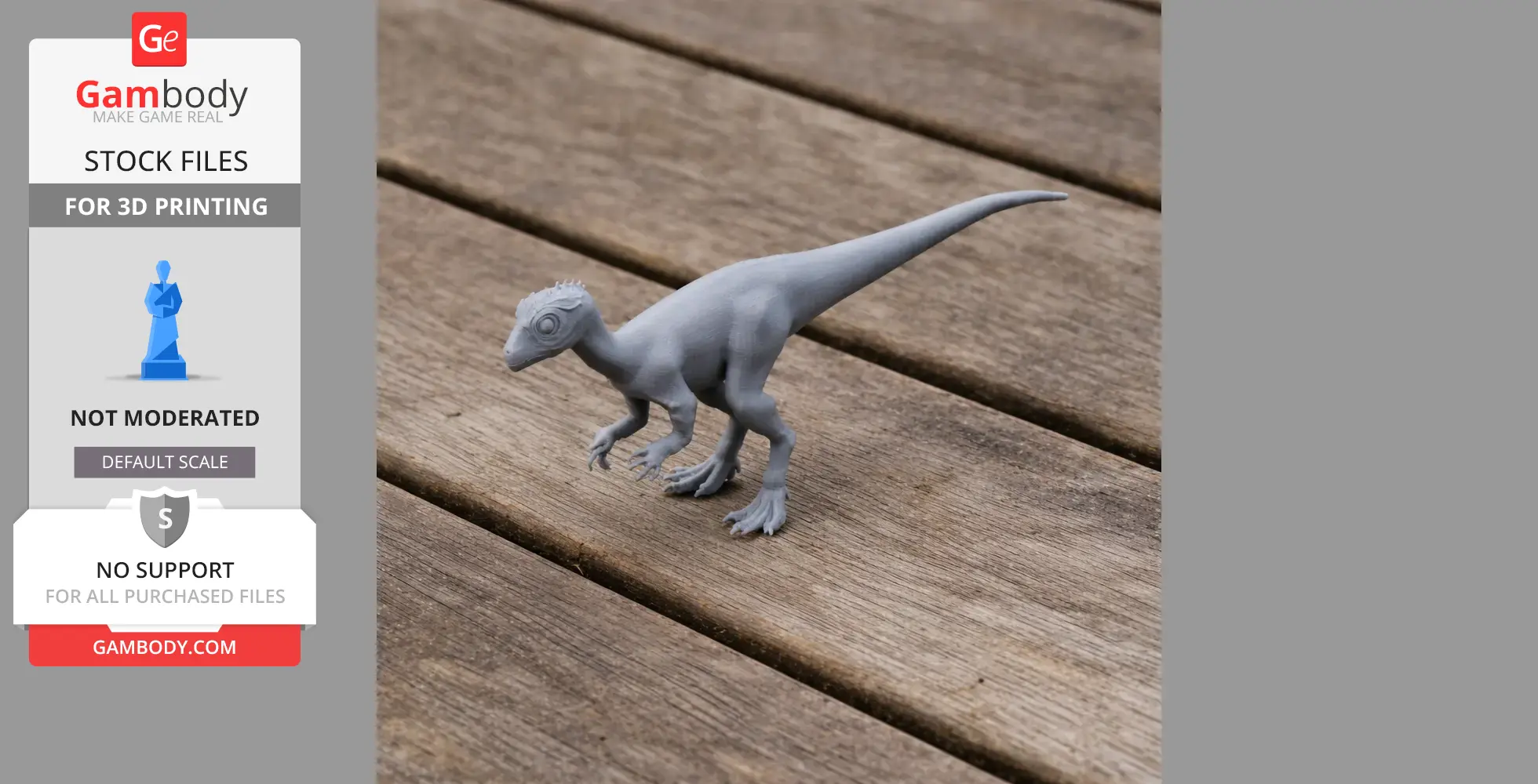 Parksosaurus - Prehistoric Animal STL