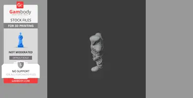 Bandit - Rust Figurine - Character Figure STL