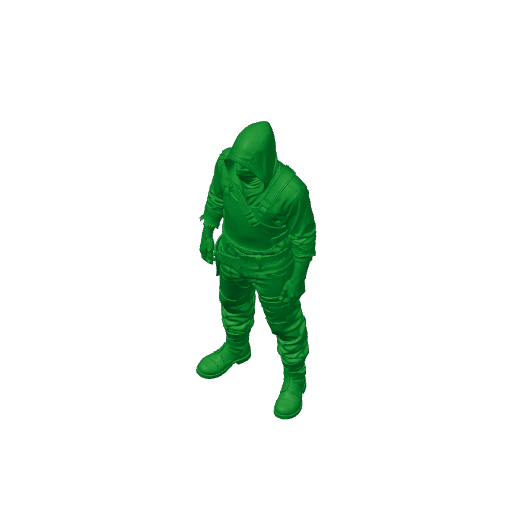 Bandit - Rust Figurine.3mf