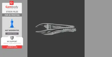 Crocodile Skull - Skull Replica STL