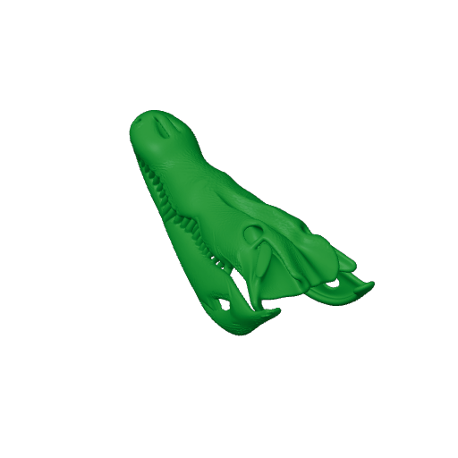 Cuban Crocodile Skull.3mf