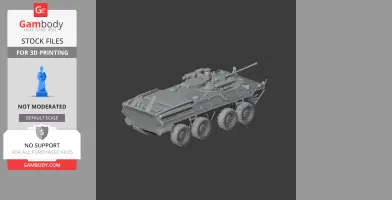 BTR-90 tank - Tank Model STL